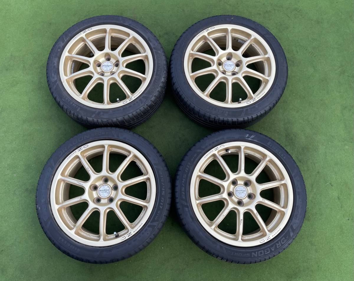 ◇希少！OZ RACING PRODRIVE プロドライブ◇17x7J+52/PCD:100/5穴◇4本 
