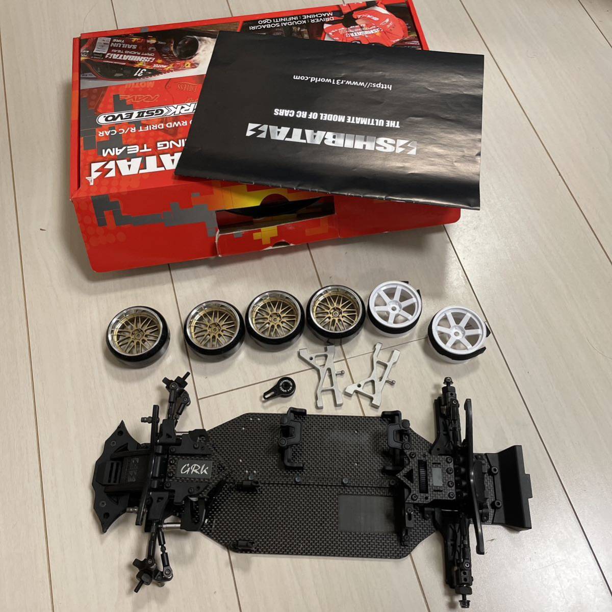 SHIBATA GRK GS2 カーボンシャーシ付き グローバルスタンダード2 GRK