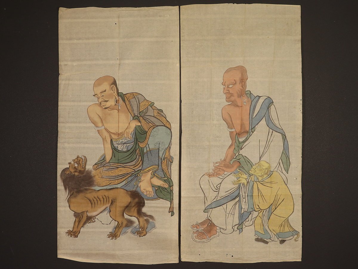 五百羅漢－増上寺秘蔵の仏画 幕末の絵師 狩野一信｜江戸