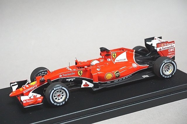 LOOKSMART ルックスマート 1/43 FERRARI フェラーリ SF15-T S.ベッテル マレーシアGP ウイナー 2015 #5 LSF101