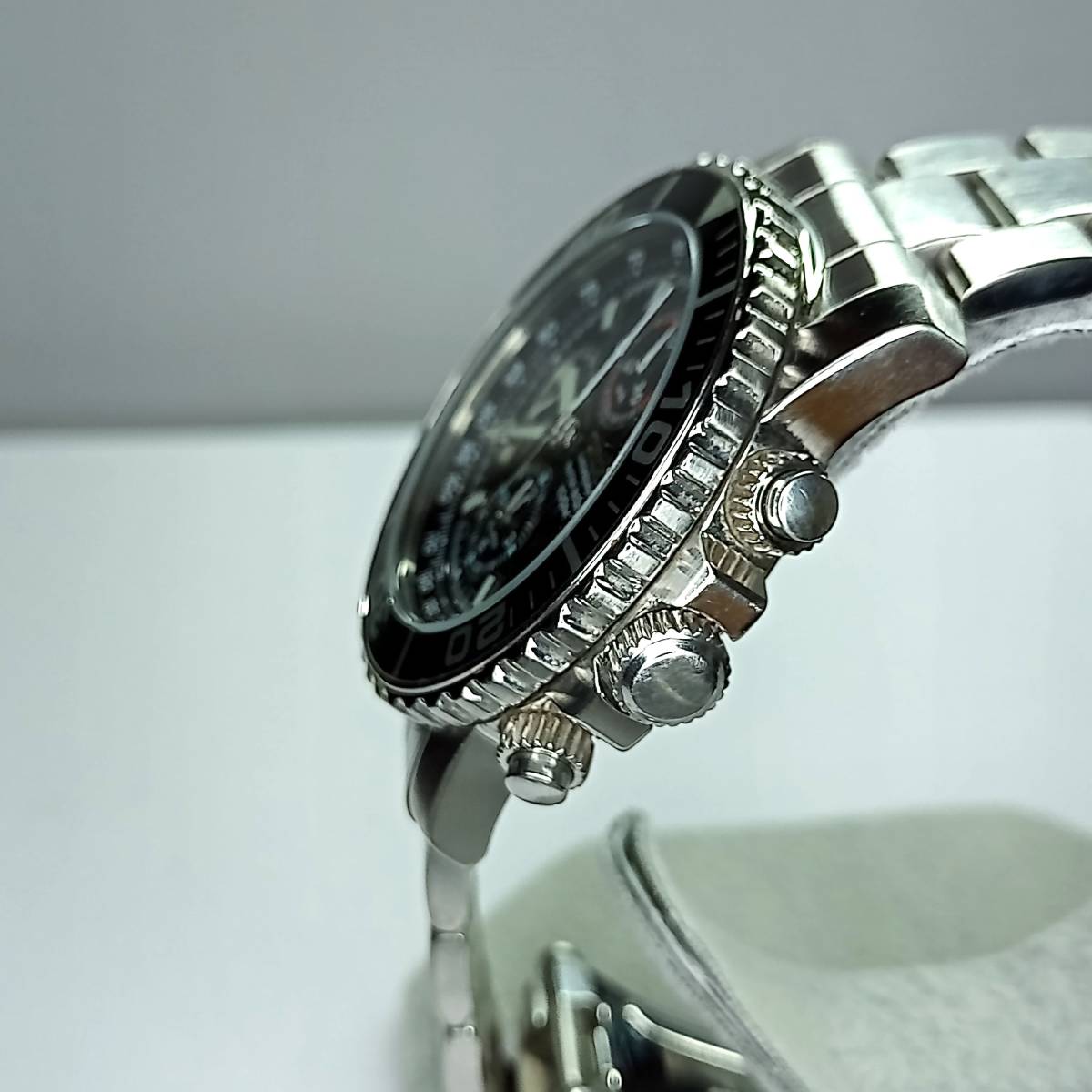 人気商品 SEIKOセイコーダイバー クロノグラフ 7T62-0CV0 クォーツ