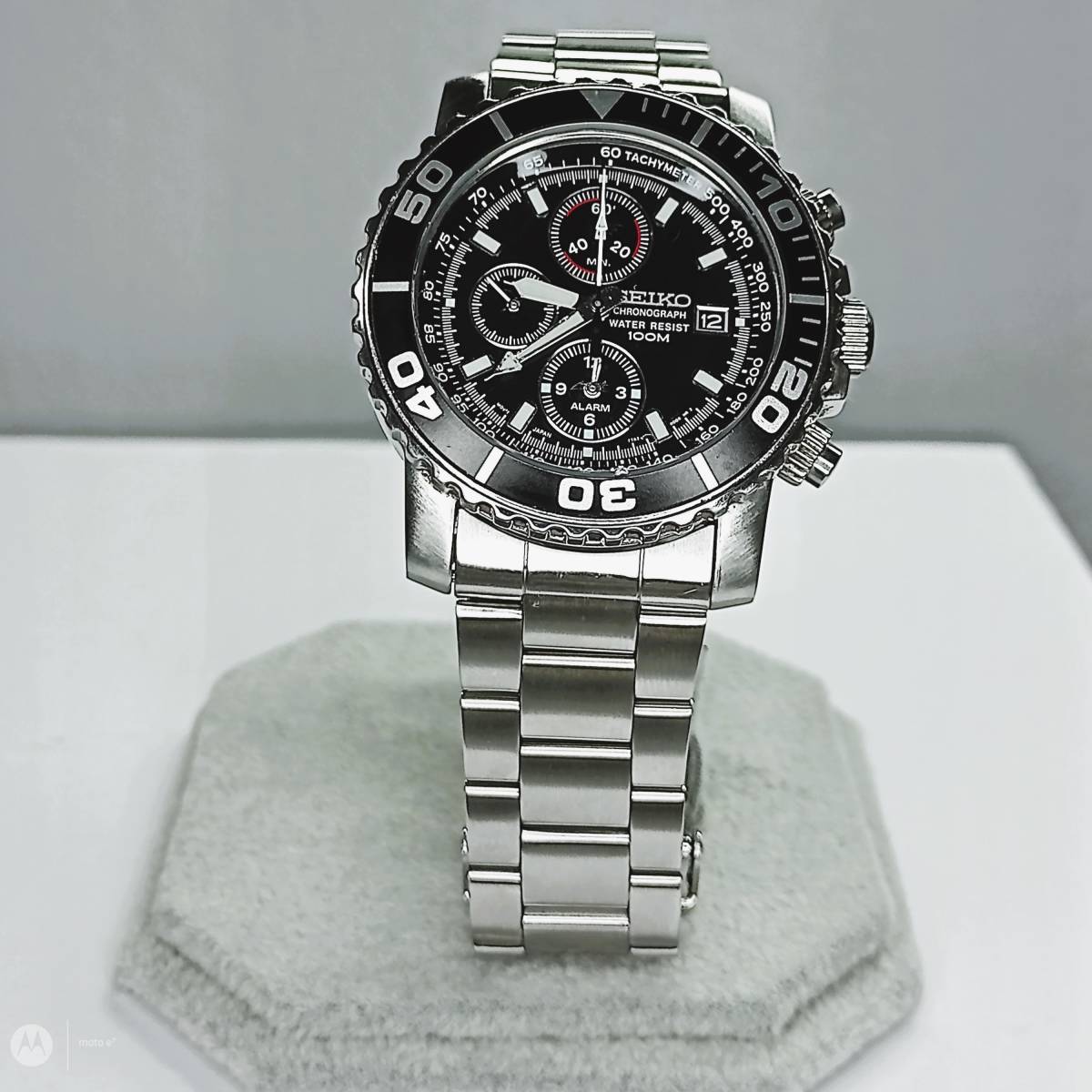人気商品 SEIKOセイコーダイバー クロノグラフ 7T62-0CV0 クォーツ