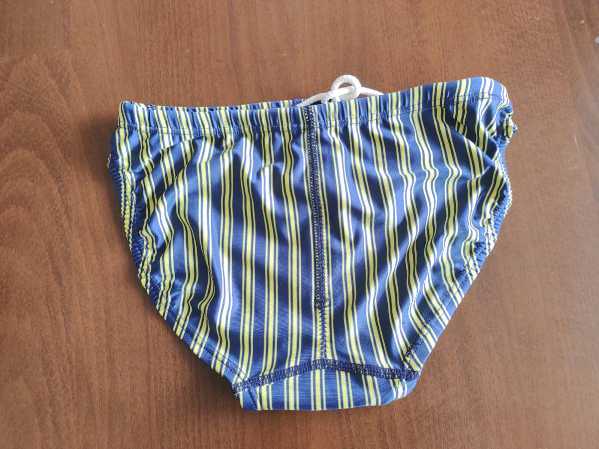 未使用) MIZUNO SPEEDO ストライプ 競パン 競泳水着 サイズM(Mサイズ