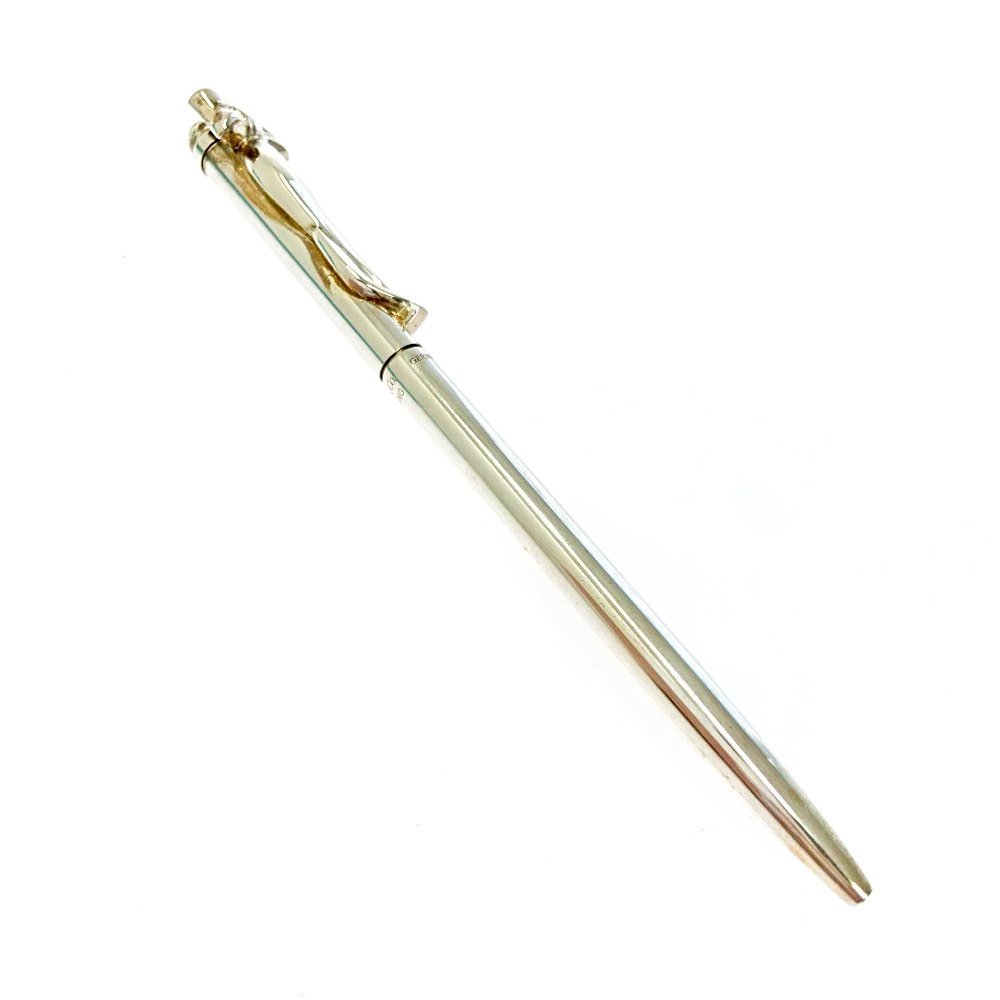 箱付き】 TIFFANY&Co. ティファニー シルバー リボンモチーフ ツイスト