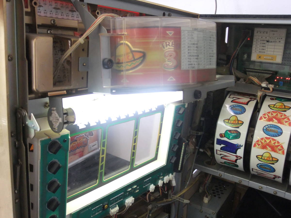 パチスロ実機　エレコ　デルソル2 不要機付き パチスロ デルソル2 エレコ 実機 パチスロ実機 エレコ デルソル2