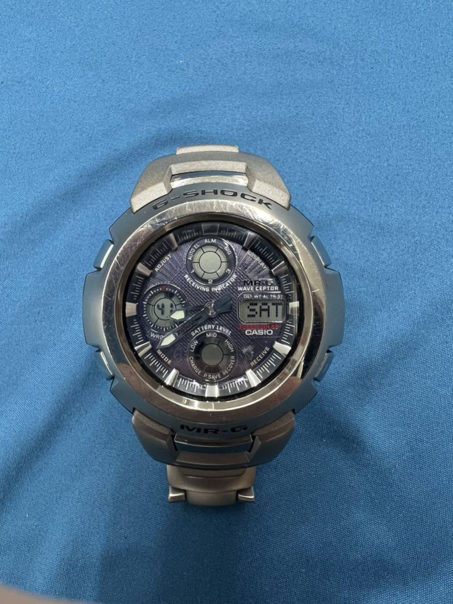 1円 G-SHOCK MR-G チタン 電波ソーラー CASIO G-SHOCK MRG-2000DJ 