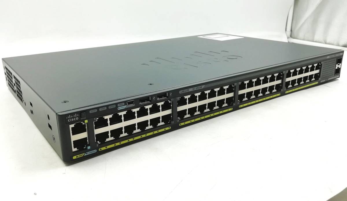 Cisco Catalyst 2960Series 本体 3台セット □複数品 CISCO WS-C2960X-48TS-LL V03 Catalyst 2960-X シリーズ