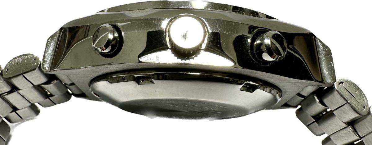 1円 セイコー 6139-7060 5スポーツ スピードタイマー SS ブルー文字盤 