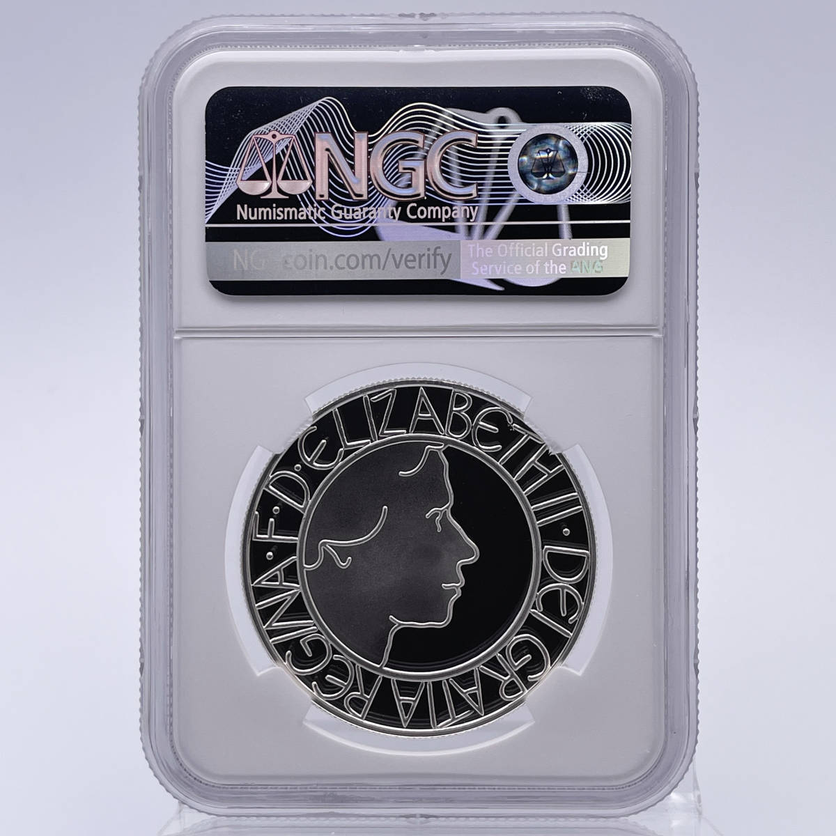 1円スタート】 2003 イギリス エリザベス2世 戴冠50周年記念 PF69UC