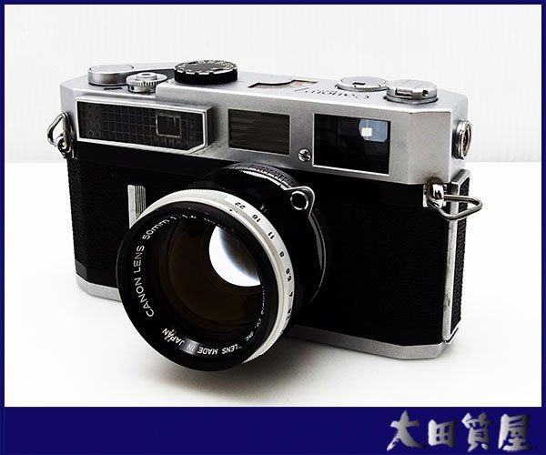 ☆キヤノン CANON7 50mm :1.4 レンズ綺麗 綺麗な外観☆ CANON キヤノン