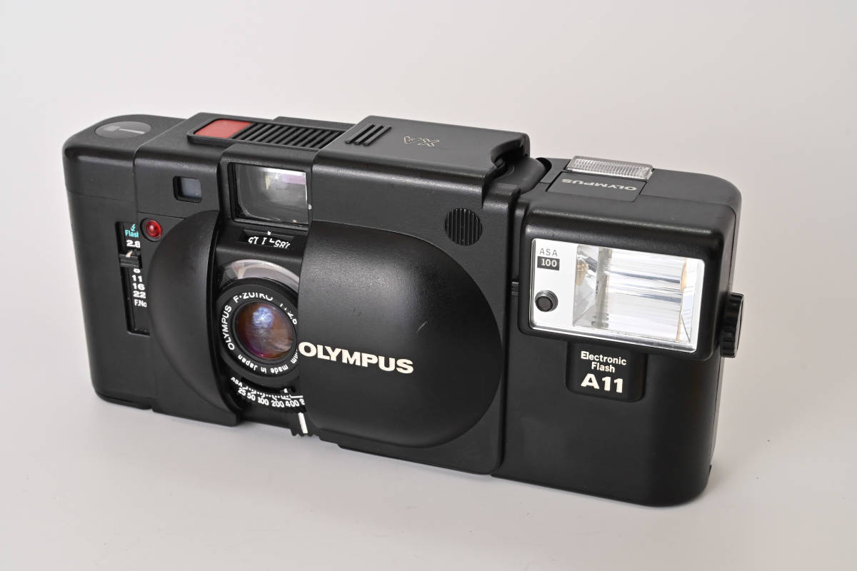 外観特上級】OLYMPUS XA A11 オリンパス フィルムカメラ #t6207