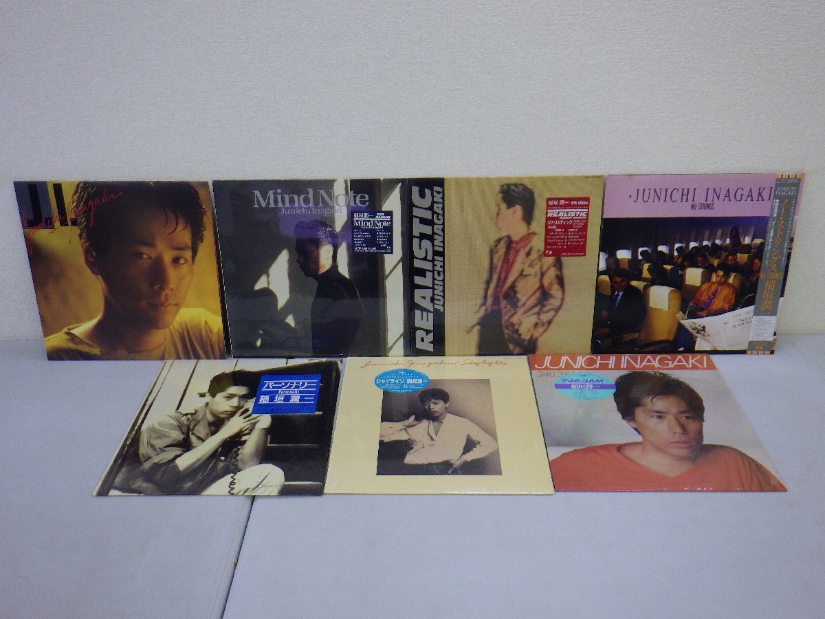 Note Mind 稲垣潤一 - LP レコード 帯 名盤LPレコード稲垣潤一Junichi 