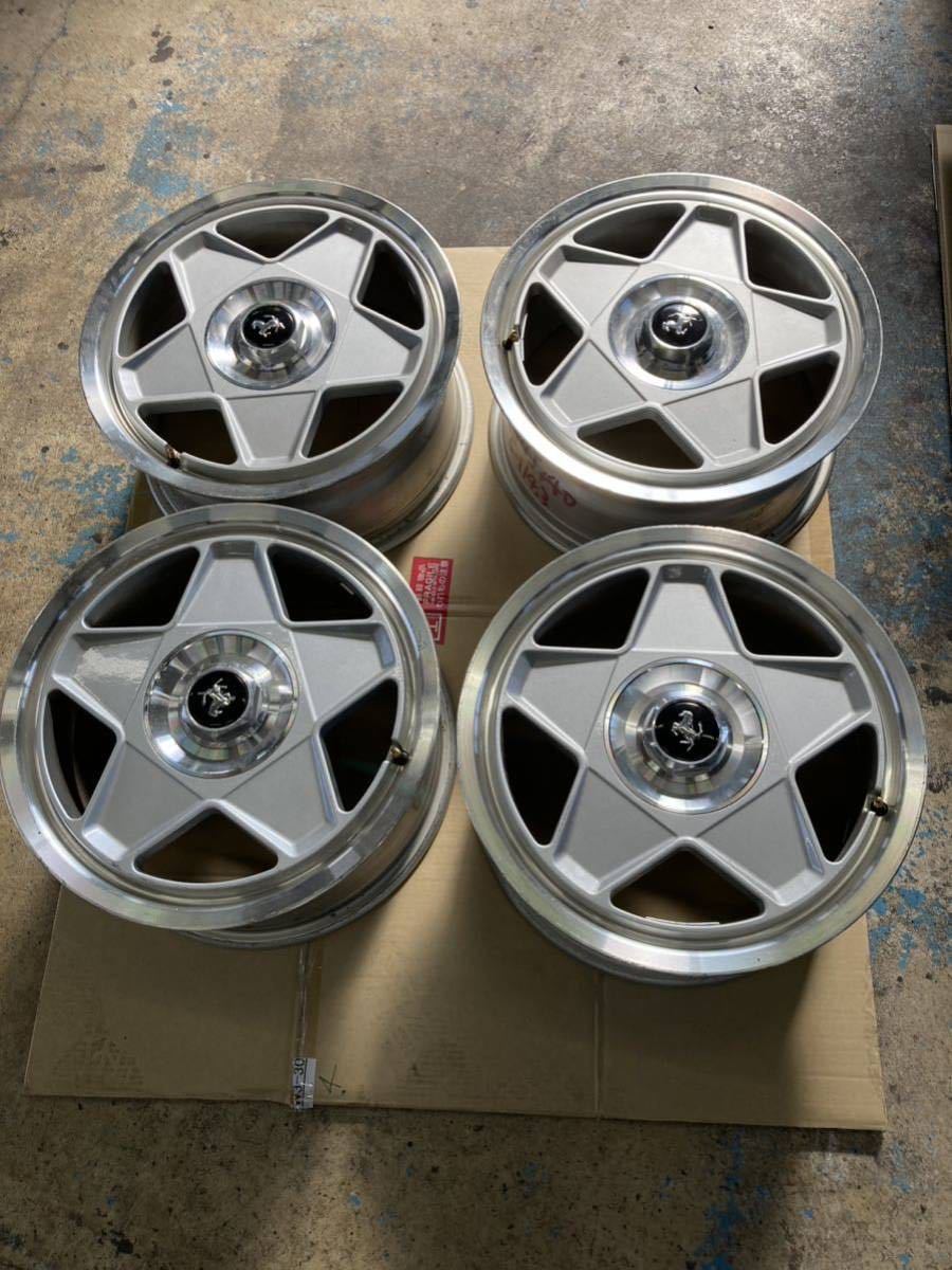 ホイール　フェラーリ風　114.3　5穴　6J　+40　ミニトラック　USDM　旧車