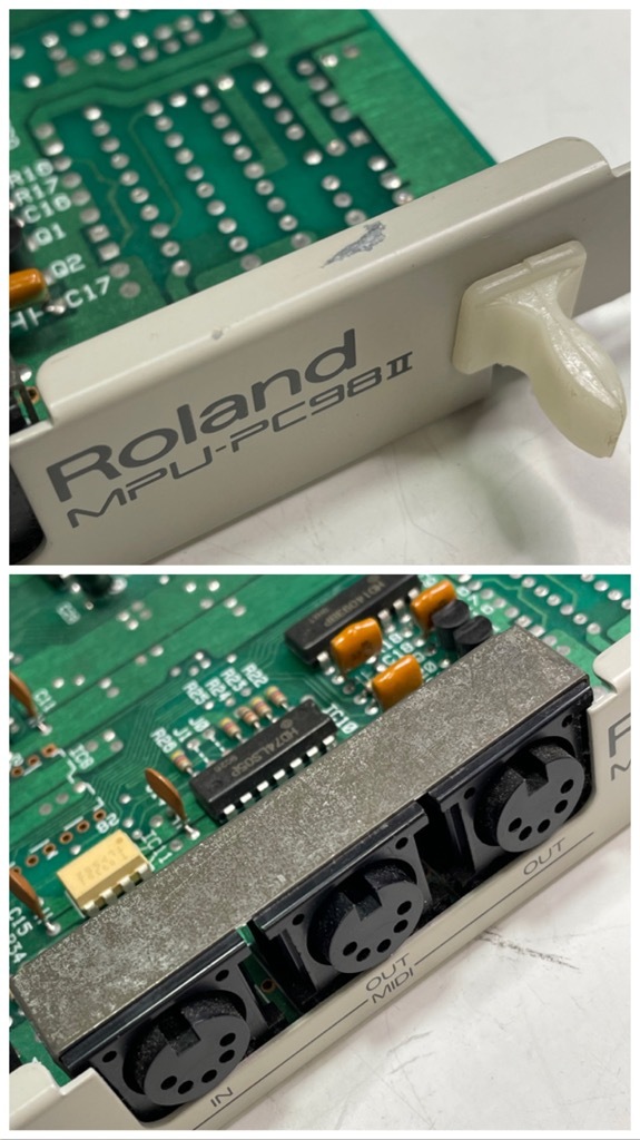 Roland MPU-PC98II MIDIインターフェース Roland ローランド MPU-PC98II MIDIボード インターフェース K2183