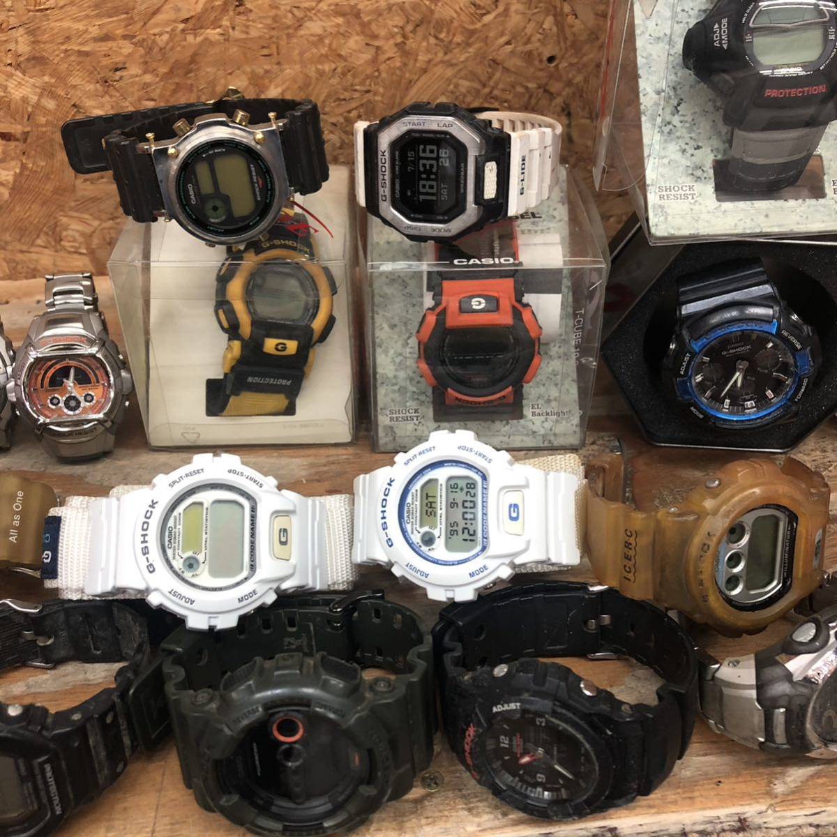 ☆1円スタート G-SHOCK CASIO Baby-G まとめ 大量 【42個】 時計一式 