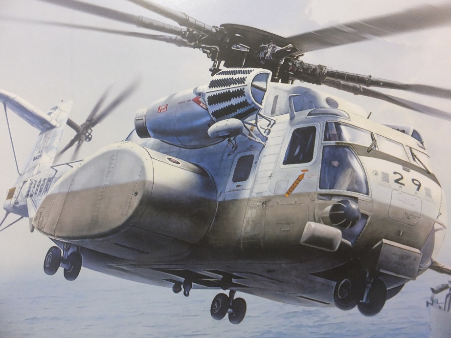 宅急便又はゆうパックのみ モノクローム 1/48 MH-53E シードラゴン