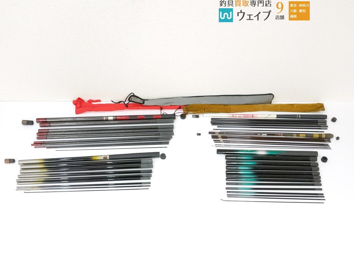 オリムピック センチュリー 峡風 硬調 45、TFC 峡仙 中調 360、TIGA