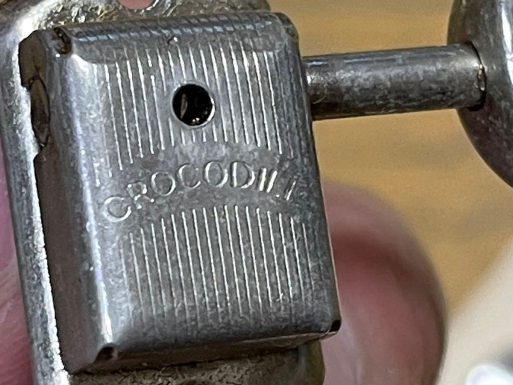 Moon CROCODILE vintage locking pegs ロック式