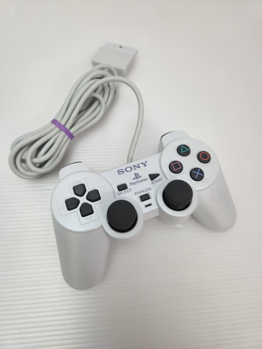 PS2 コントローラ ソニー純正 ホワイト パール・ホワイト プレイステーション DUALSHOCK2 プレステ SCPH-10010 コントローラー 