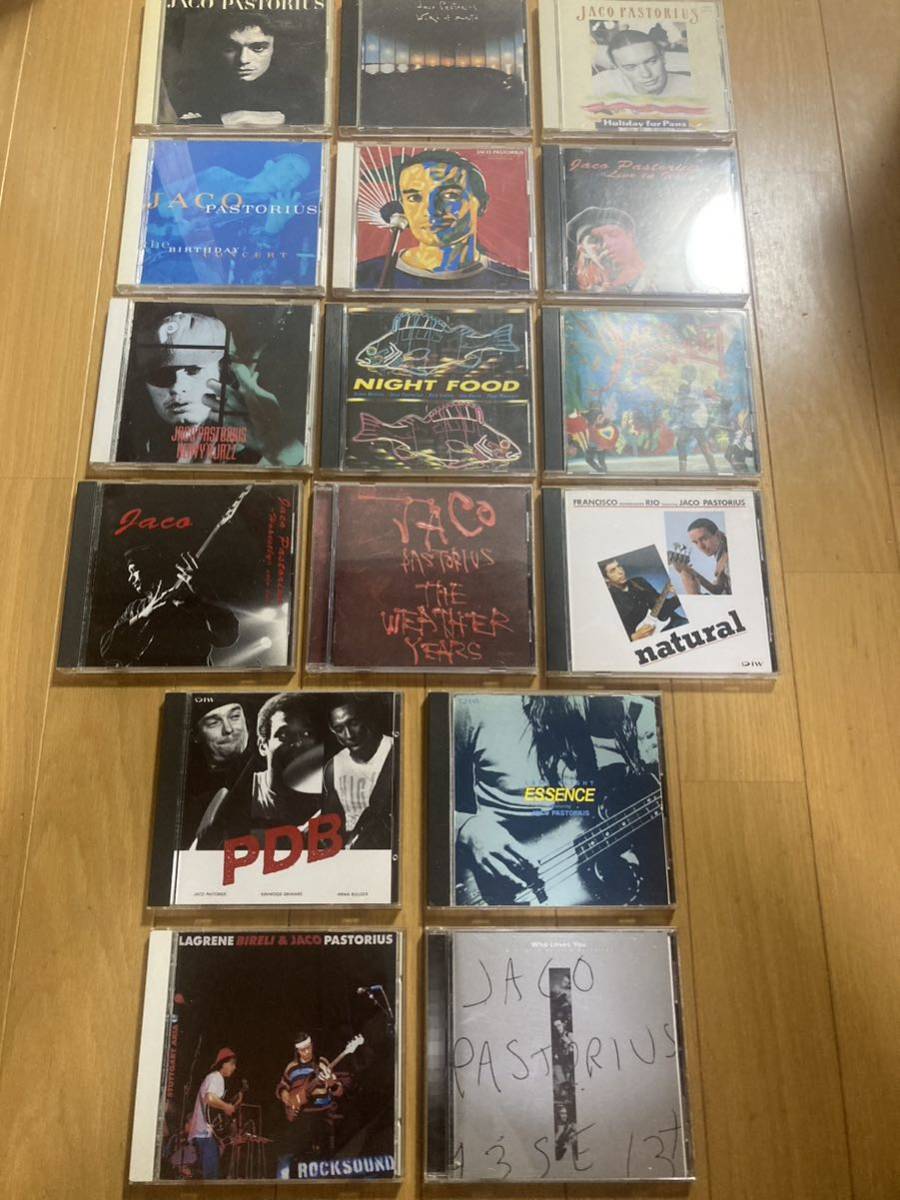 ○ 【ジャコ・パストリアス】CD16枚セット