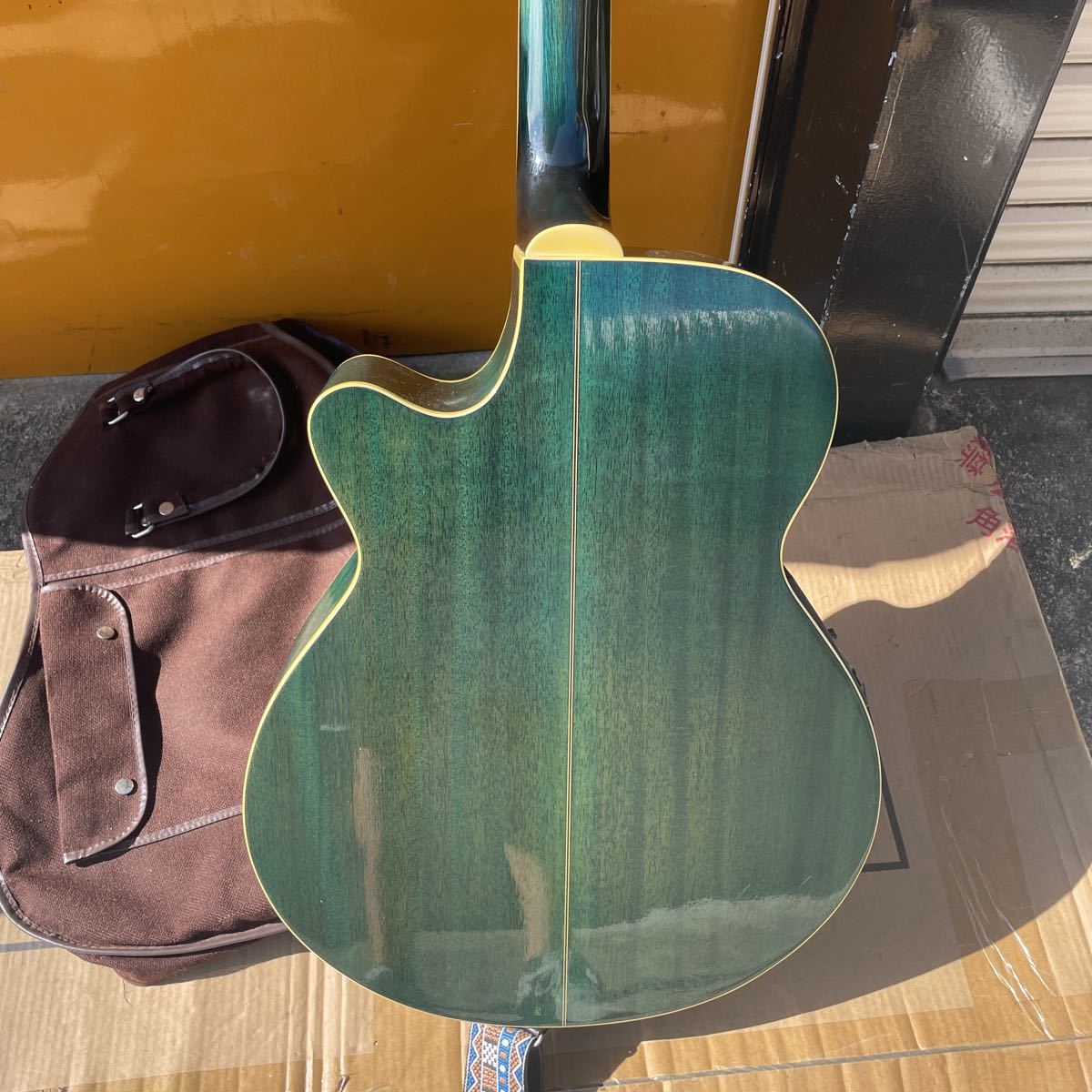 Ibanez アイバニーズ エレアコ AEG450MS 青 34M 楽器、器材 | エレアコ
