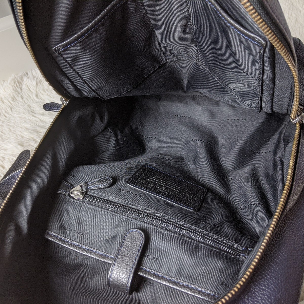 1円【未使用級】COACH コーチ メトロポリタン リュック バックパック 