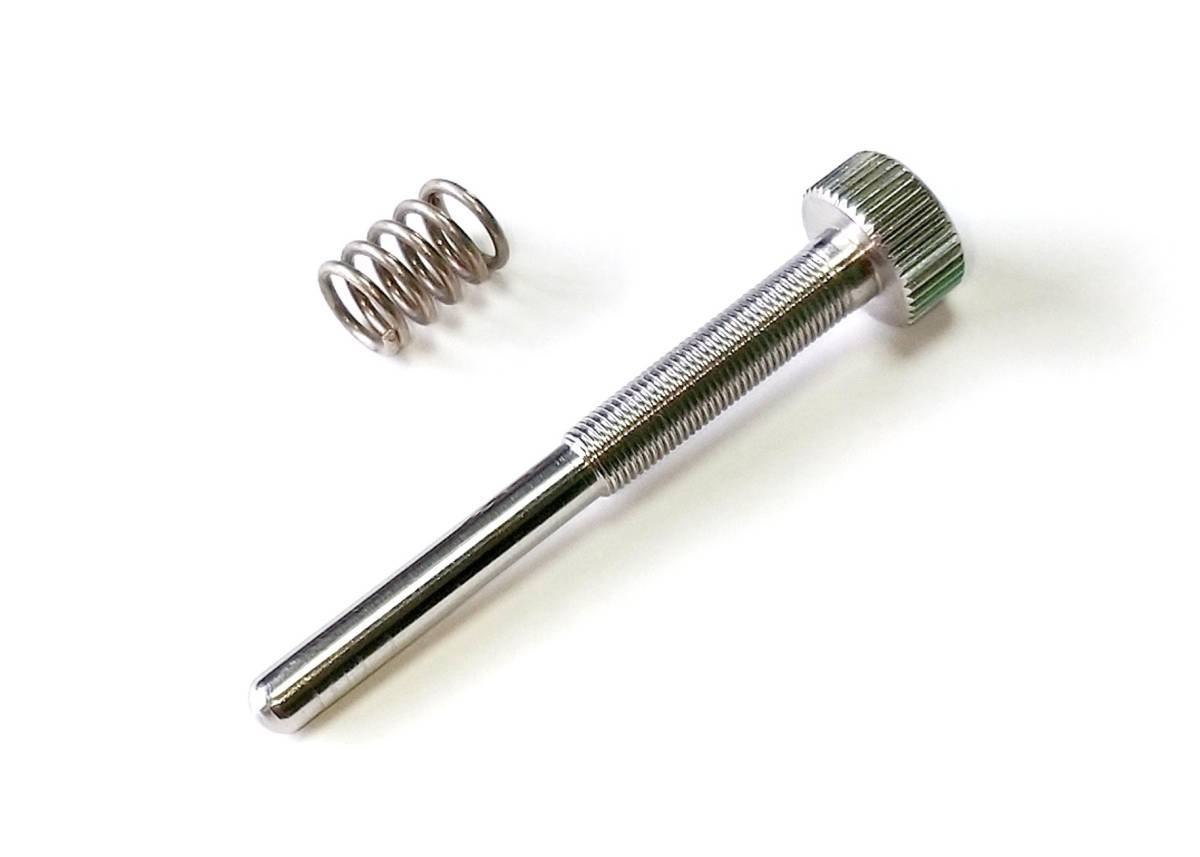 【即決】☆新品 ☆送料無料 YZ125 YZ125X ワンタッチアイドルスクリュー ☆工具無しでアイドリング調整 オールステンレス TMX キャブ