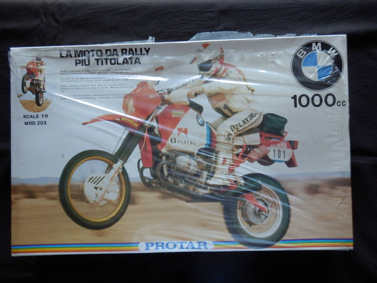 ☆1円スタート☆PROTAR プロター 1/9 BMW R80 G/S 1000cc シュリンクパック