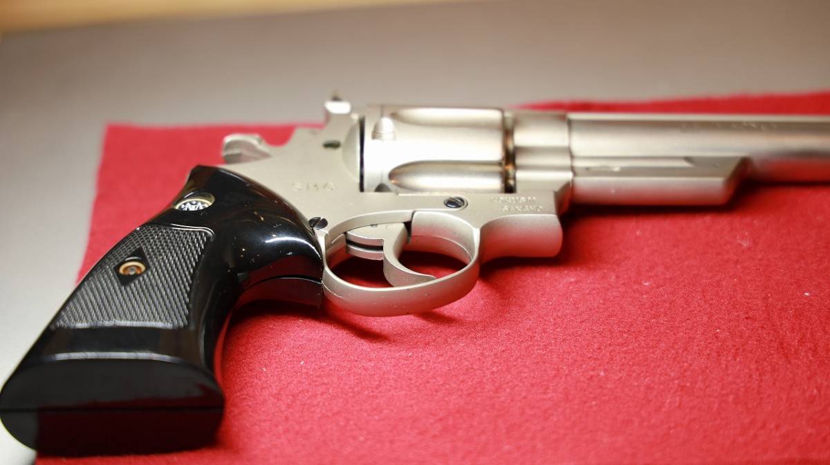 個人出品 KOKUSAI SANGYO S＆W Colt Cal .44 マグナム SMG 金属製