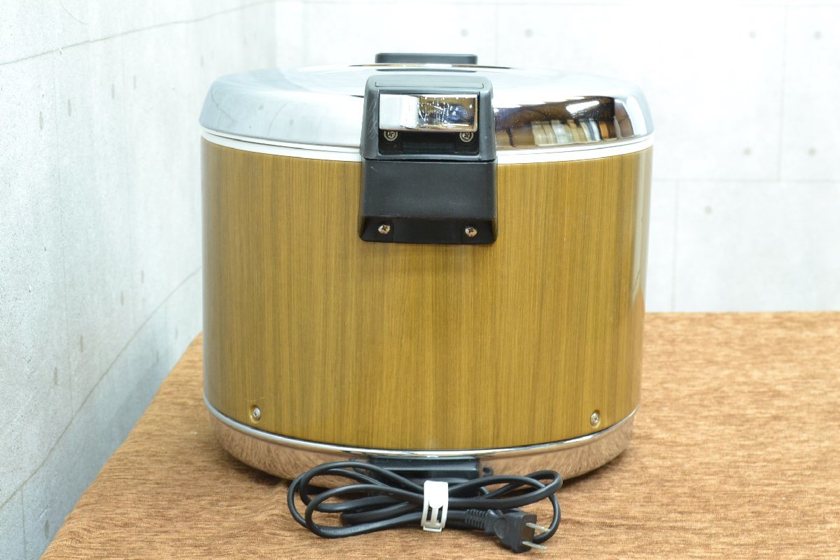 タイガー 電子 ジャー 保温 専用 三升 木目 業務用 JHA-5400-MO Tiger