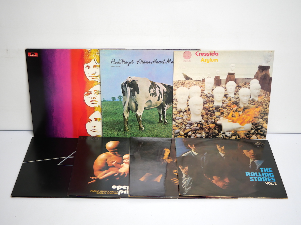 【レコードLP洋楽】プログレッシブ・ロック 10枚セット 洋楽 LP レコード ポップス ロック まとめ売り セット LPレコード