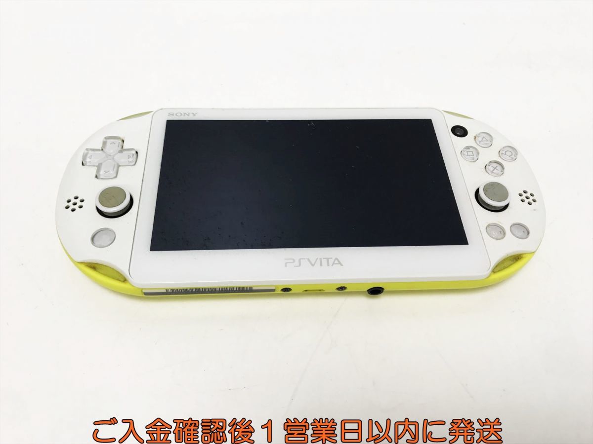 1円】PSVITA 本体 ライムグリーン/ホワイト SONY PlayStation VITA PCH