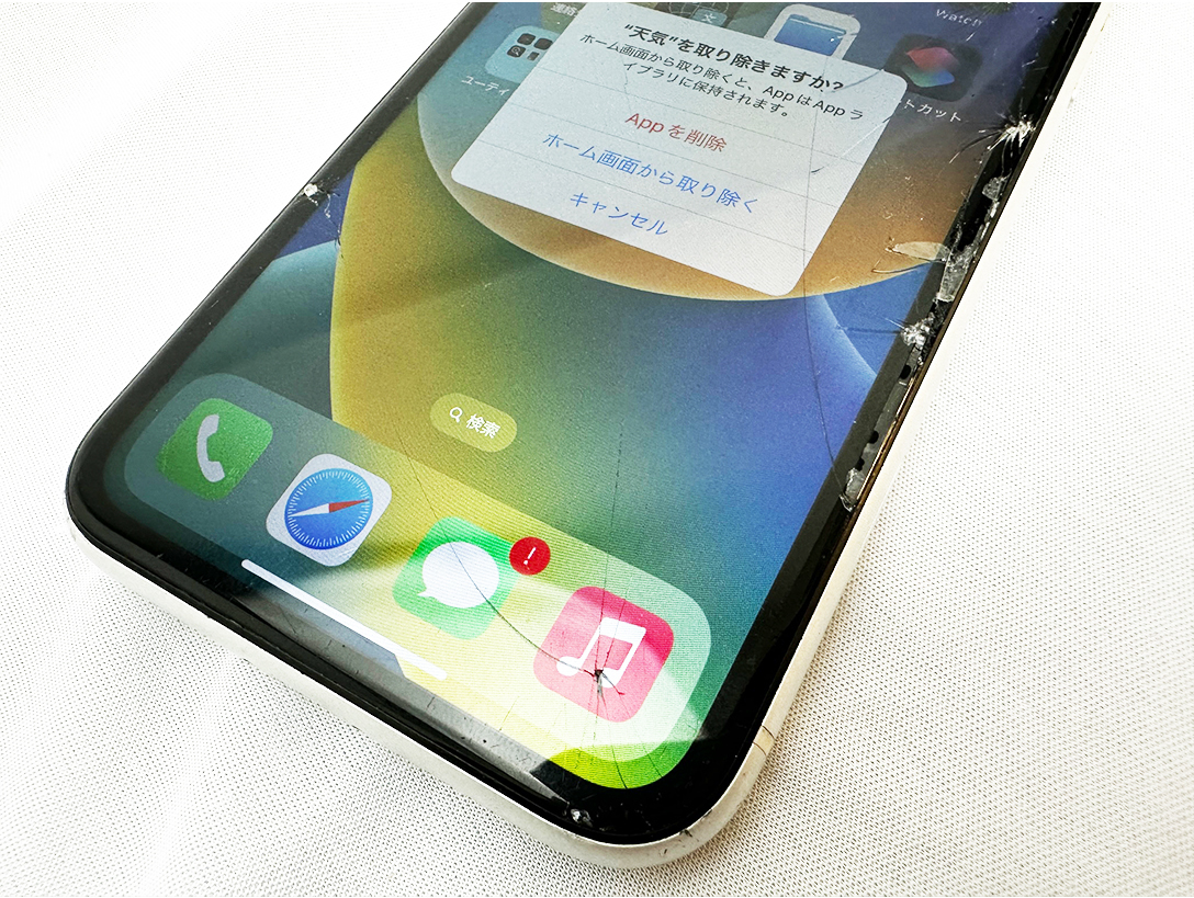 ジャンク SIMフリー iPhoneXR 128GB ホワイト 128GB iPhoneXR SIM