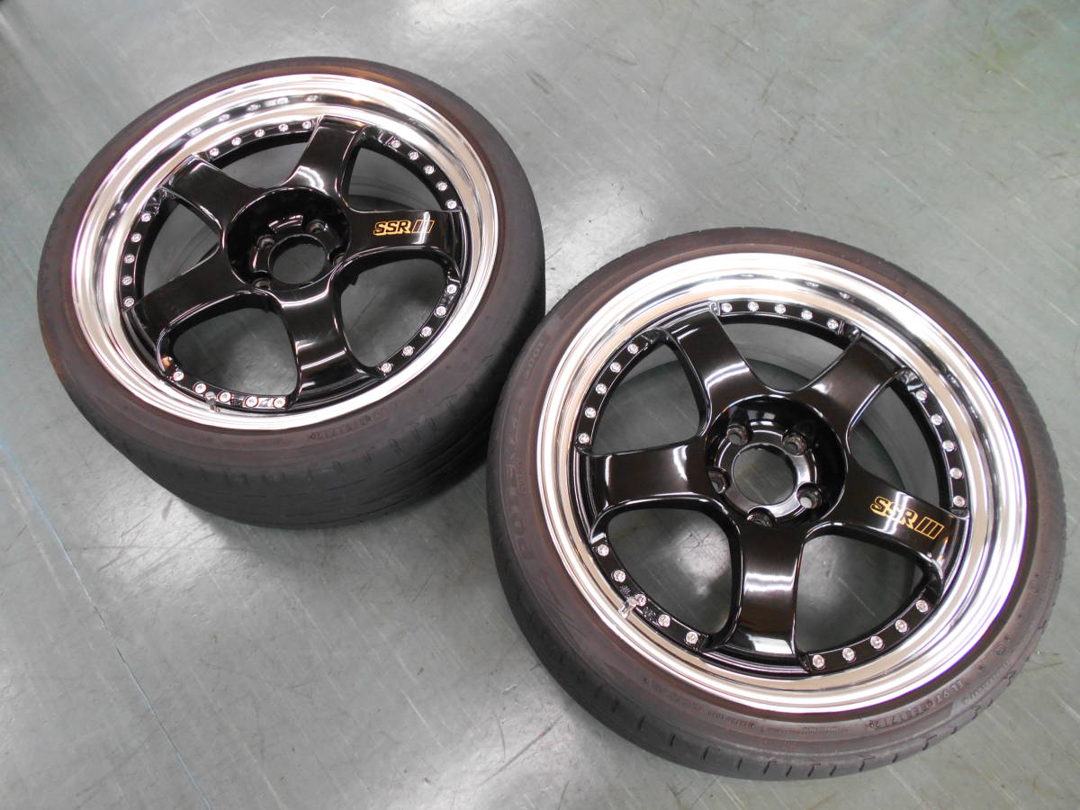 JZX100 チェイサー SSR プロフェッサー SP1 19インチ8.5J ＋37 2本 