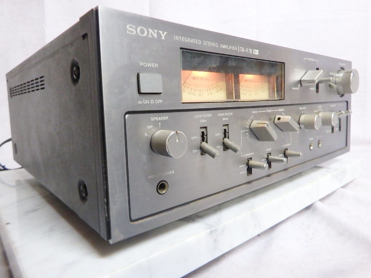 K○【ジャンク】SONY TA-F7B ソニー プリメインアンプ 【公式通販】