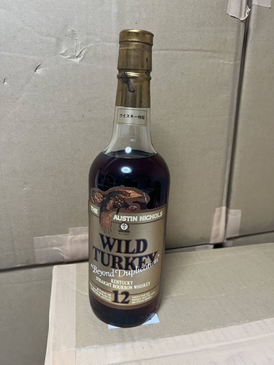 ワイルドターキー TURKEY 12年 WILD 12年 TURKEY バーボンウイスキー