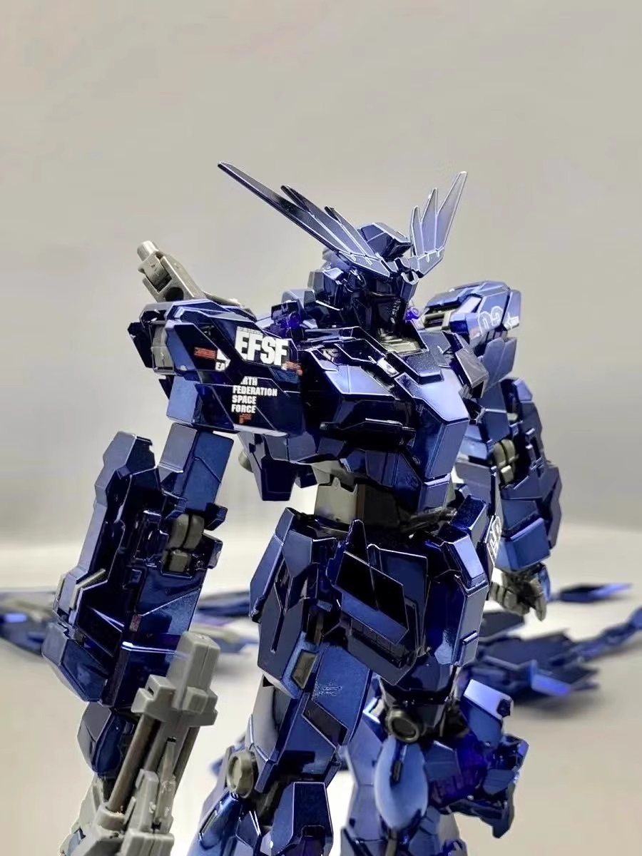 DABAN MODEL】1/100 MG ユニコーンガンダムフェネクス 青紫メッキVer