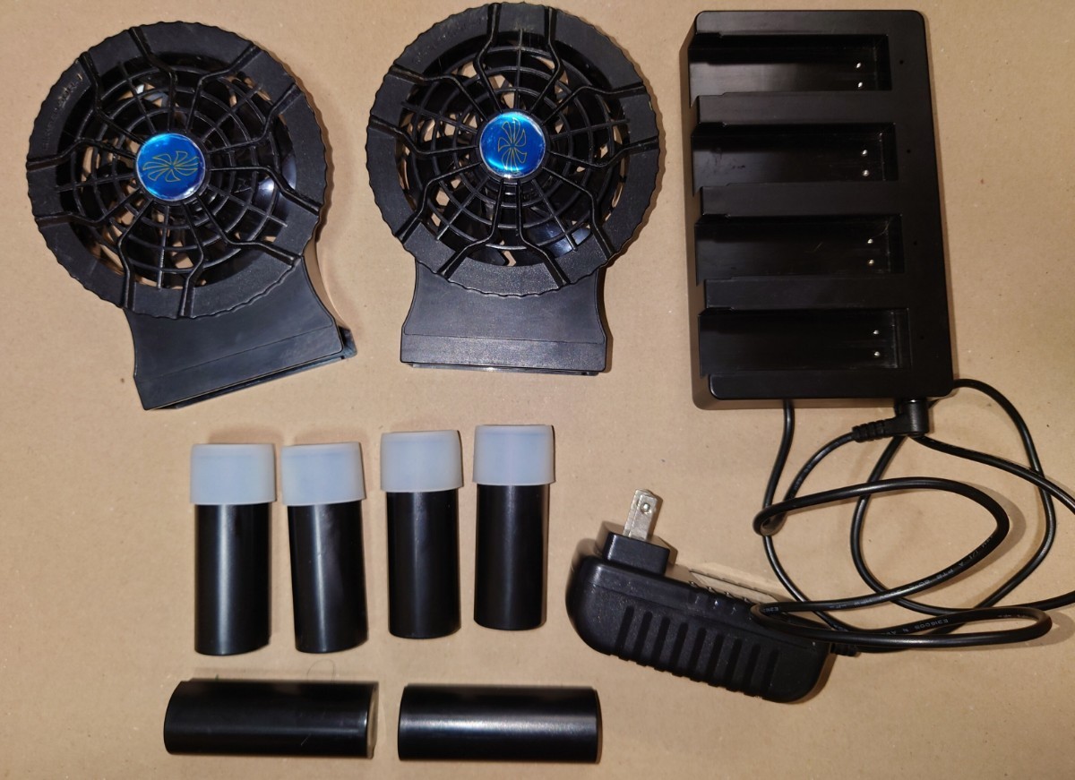 クロダルマ　Kurodaruma-KS-52 空調服　コードレスファンバッテリーセット