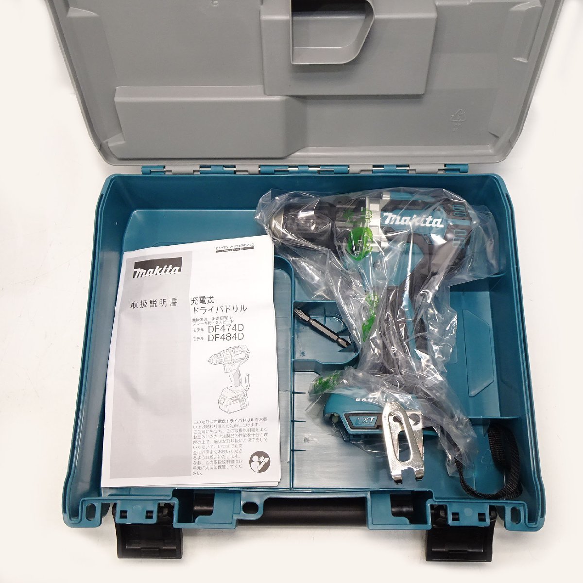 【新品】makita マキタ 18V 充電式ドライバドリル　2モード　60N・ｍ　DF484DZ　本体+ケース セット　DF484D　★12