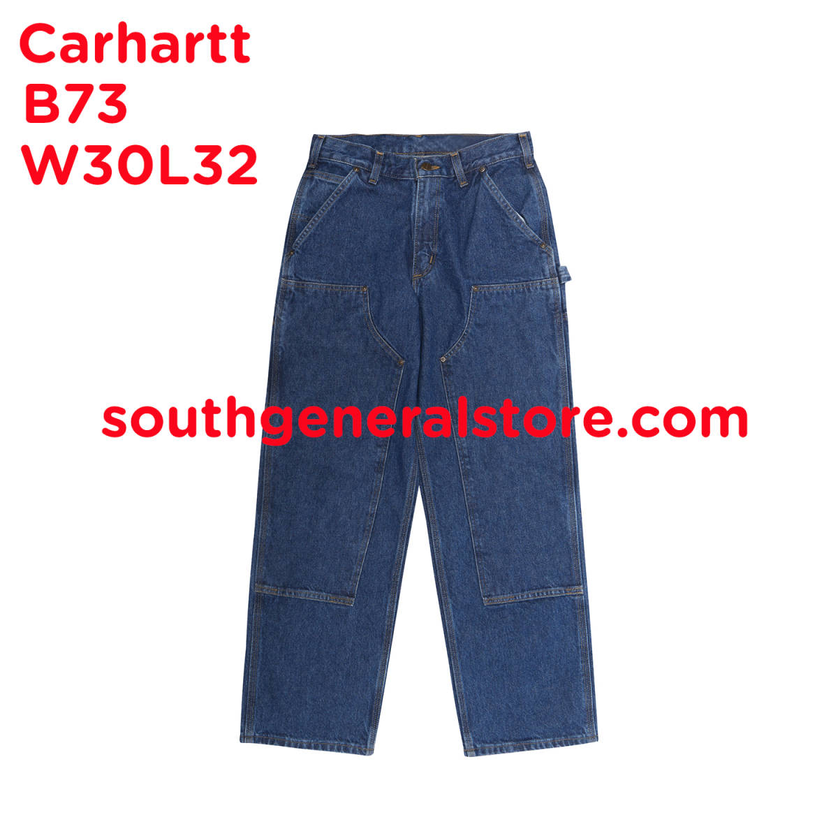 カーハート Carhartt B73 W30L32 ダブルニー デニムパンツ ペインター 