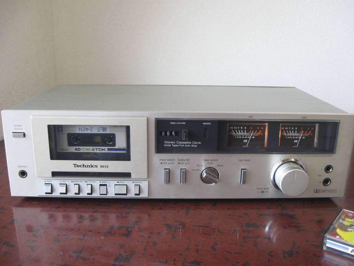 Technics テクニクス RS-M13 再生可 保障無し 1980 softm13の入札履歴