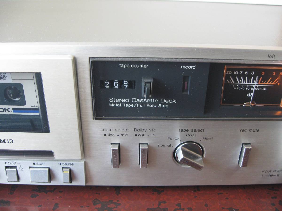 Technics テクニクス RS-M13 再生可 保障無し 1980 softm13の入札履歴