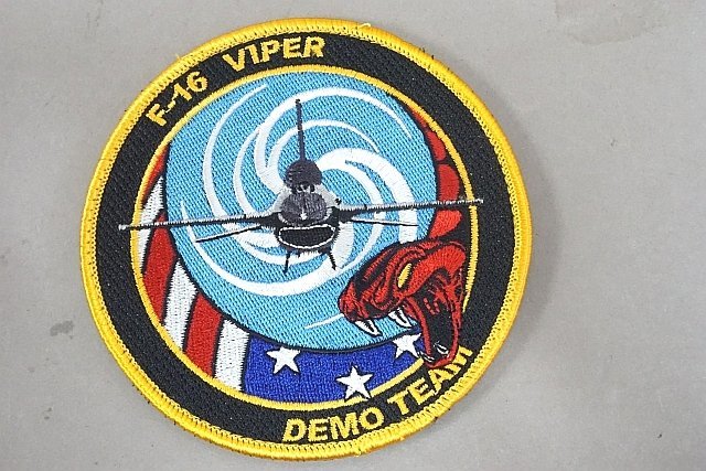 デモチーム パッチセット （☆ F-16 VIPER バイパー DEMO TEAM デモ 