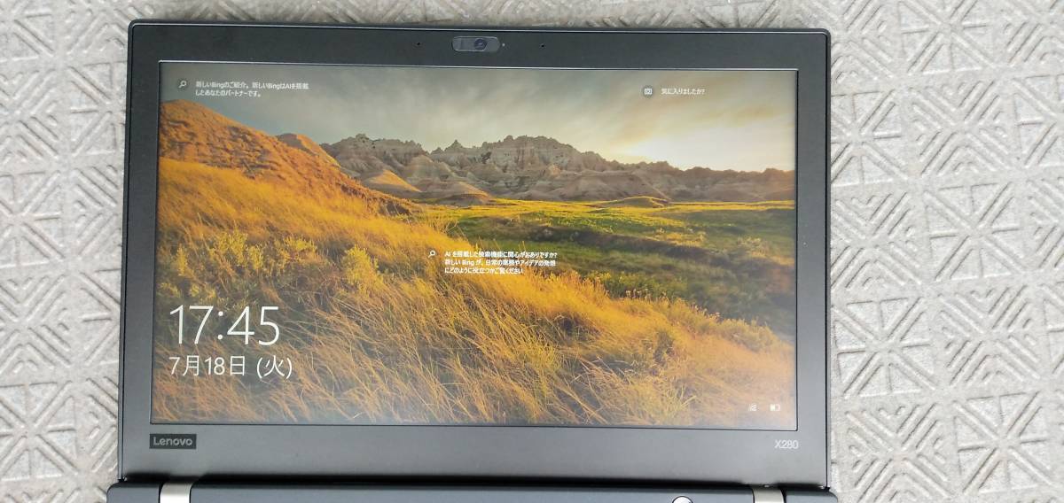 美品 X280 FHD NVMe SSD 512G i5 8350U メモリ8GB windwos10 pro 64bit