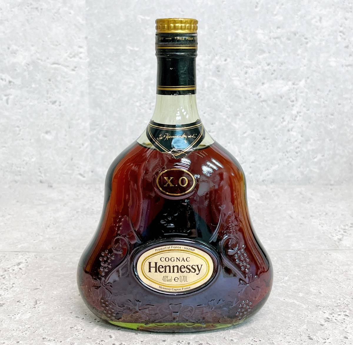 未開栓 Hennessy XO ヘネシー コニャック 金キャップ グリーンボトル 
