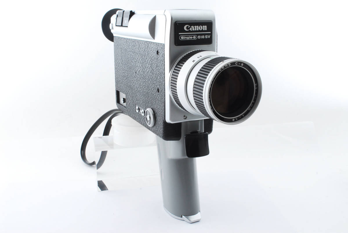 完動品 Canon キャノン Single-8 518 SV Single 8 8mm フィルム