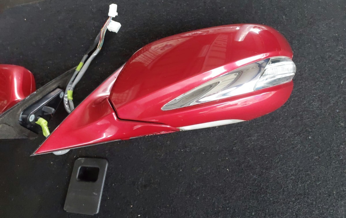 レクサスLEXUS GRS191 GS350 GWS191 GS450h ウィンカードアミラー左右セット 2011年 GS GWS191 前期 バンパー(レクサス用)の UZS190 (2005.8