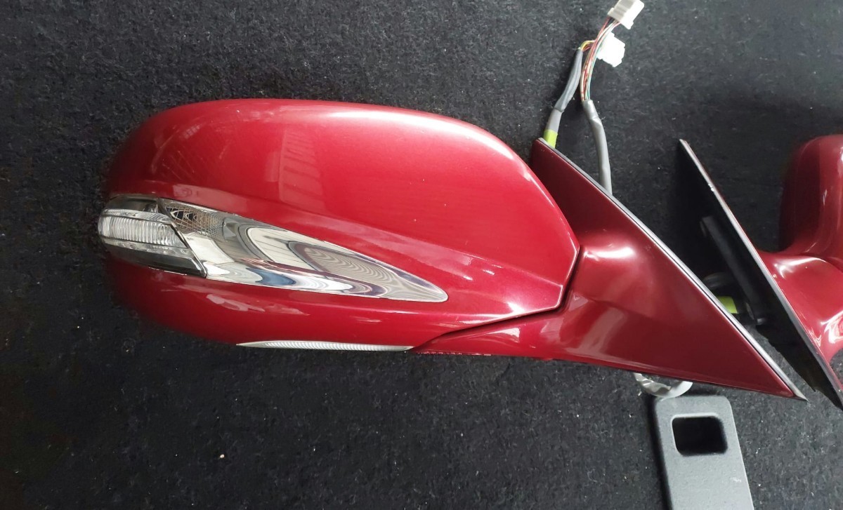 レクサスLEXUS GRS191 GS350 GWS191 GS450h ウィンカードアミラー左右セット 2011年 GS GWS191 前期 バンパー(レクサス用)の UZS190 (2005.8