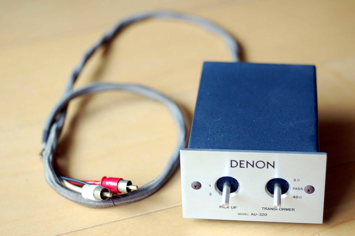 DENON AU-320 MC昇圧トランス MCトランス デンオン DENON AU-320 AU-320 DENON デノン (DENON)デノン