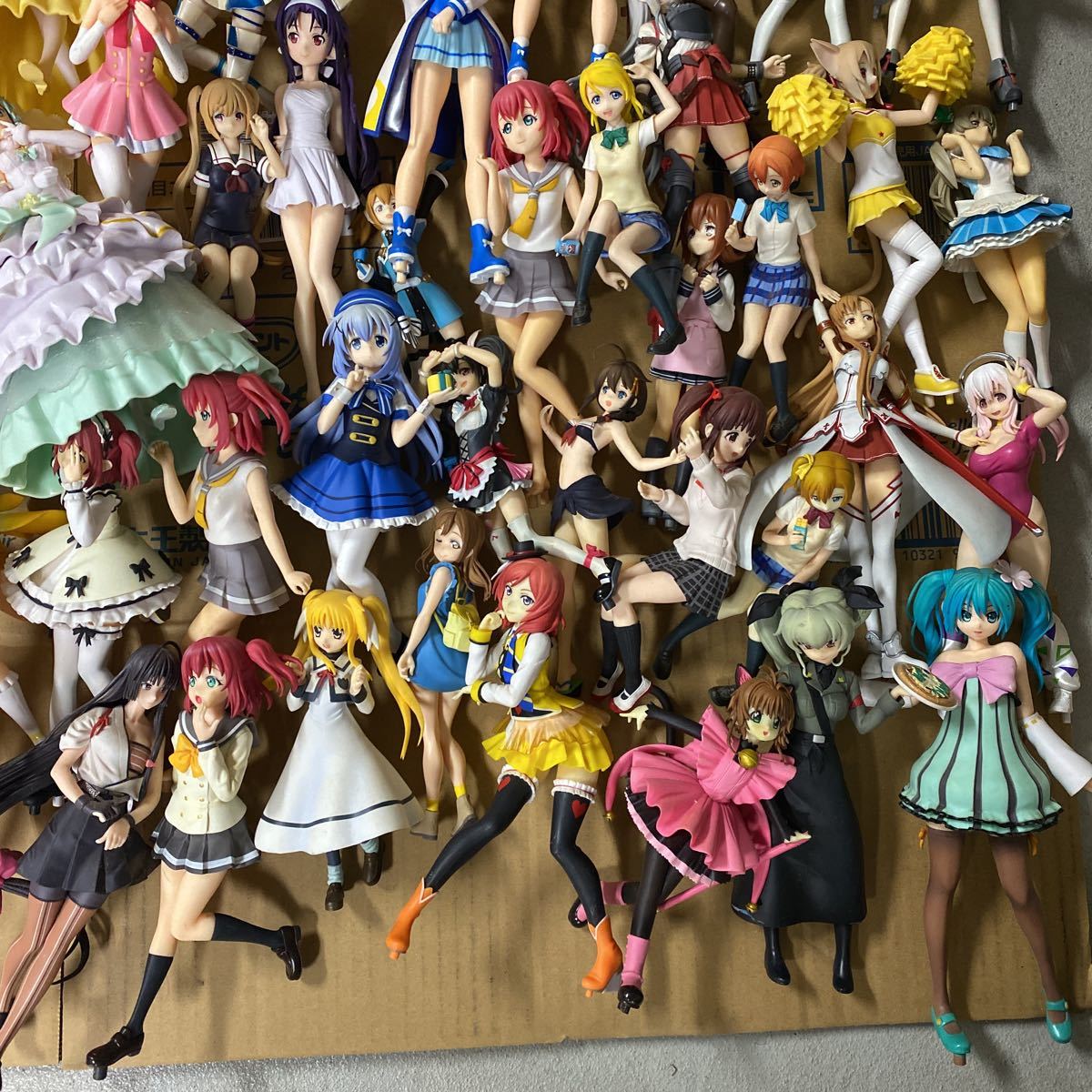 プライズ フィギュア 24個セット まとめ売り☆ワーコレ☆美少女系☆ジャンプ系 【匿名発送】美少女プライズフィギュアまとめ売り